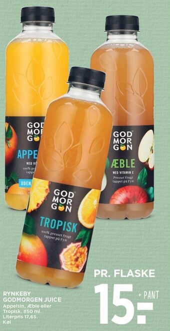 MENY RYNKEBY GODMORGEN JUICE tilbud