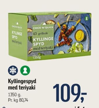 Føtex Chick n quick kyllingespyd tilbud