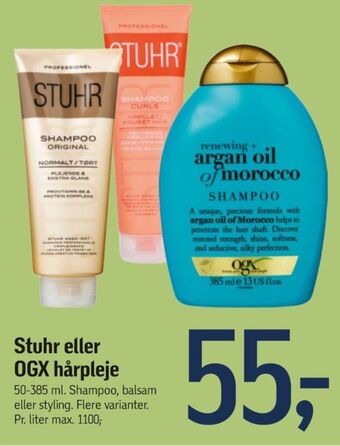 Føtex Stuhr shampoo tilbud