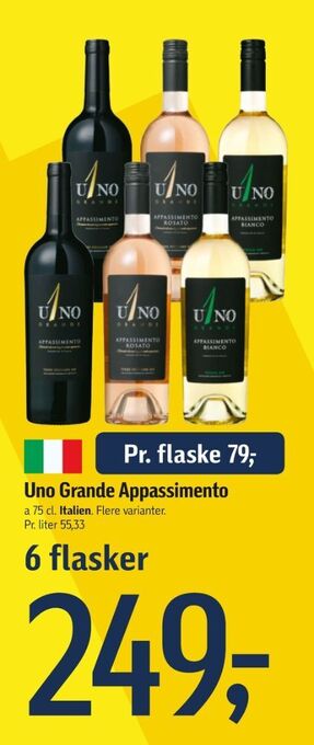 Ukendt italiensk rødvin