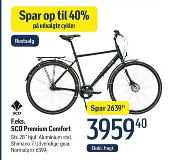 Føtex Sco cykel tilbud