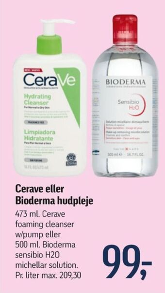 Føtex Cerave renseprodukter tilbud