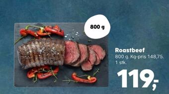 Kvickly Ukendt roastbeef tilbud