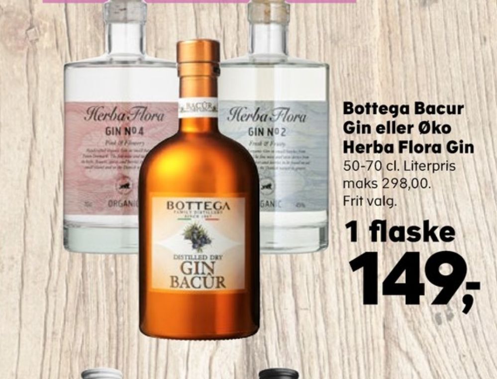 Gin no 2 gin tilbud hos Kvickly