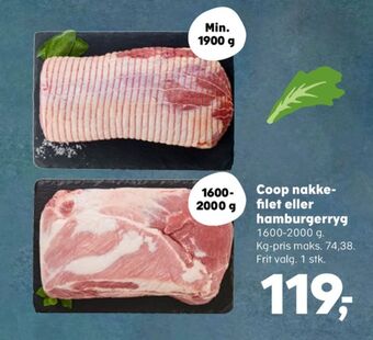 Kvickly Coop nakkefilet tilbud