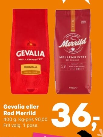 Kvickly Original kaffe formalet tilbud