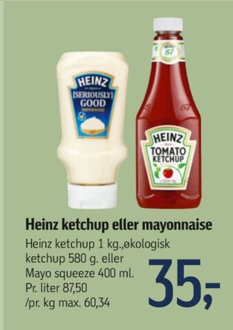 Føtex Heinz ketchup tilbud