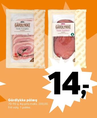 Gårdlykke rullepølse