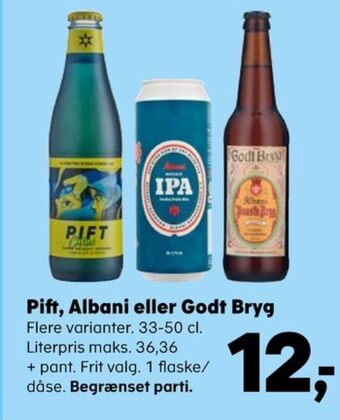 Kvickly Citrus specialøl tilbud