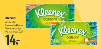 Kleenex lommetørklæder
