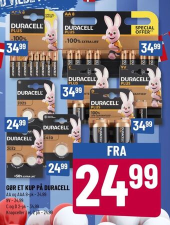 Løvbjerg Duracell batterier tilbud
