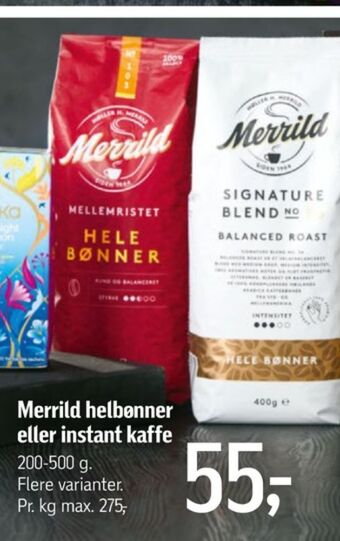 Føtex Signature blend 56 kaffebønner tilbud
