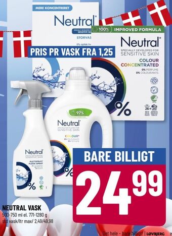 Løvbjerg Neutral vaskemiddel-flydende tilbud