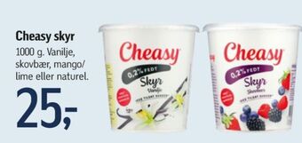 Føtex Cheasy skyr vanilje 0,2% tilbud