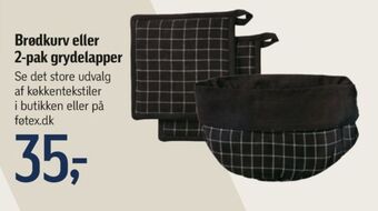 Føtex Ukendt brødkurv tilbud