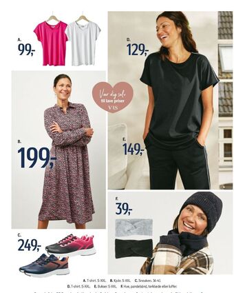 Føtex Vrs woman t-shirt tilbud
