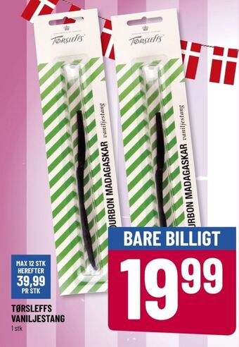 Løvbjerg Tørsleff vaniljestang tilbud