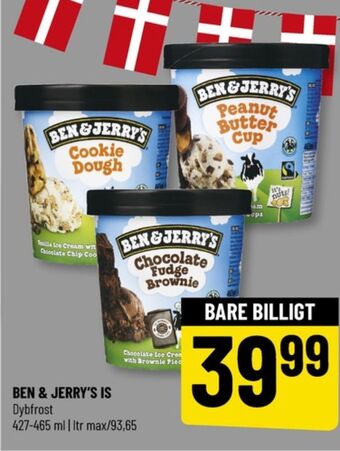 Løvbjerg Ben & jerry's is tilbud