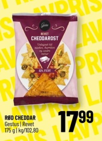 Løvbjerg Gestus revet ost cheddar tilbud