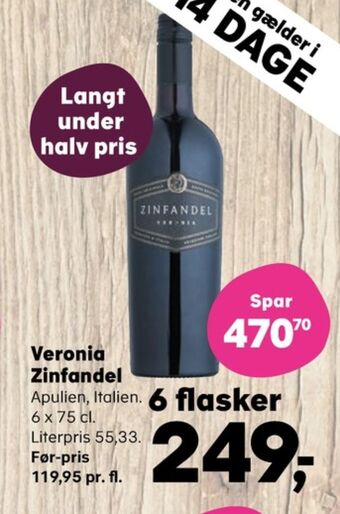 SuperBrugsen Ukendt italiensk rødvin tilbud