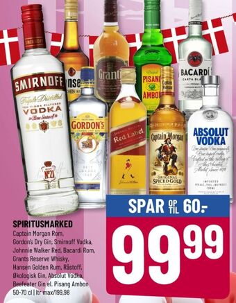 Løvbjerg Smirnoff vodka tilbud