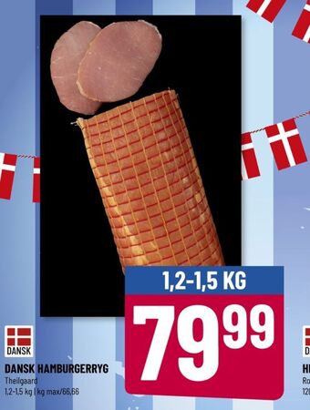 Løvbjerg Theilgaard hamburgerryg tilbud