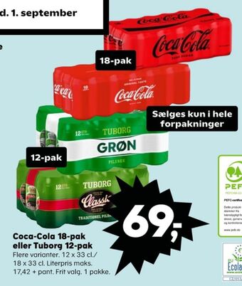SuperBrugsen Coca cola zero cola tilbud
