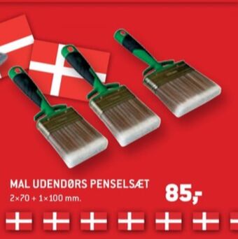 XL-BYG Ukendt penselsæt tilbud