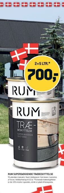 XL-BYG Rum træbeskyttelse tilbud