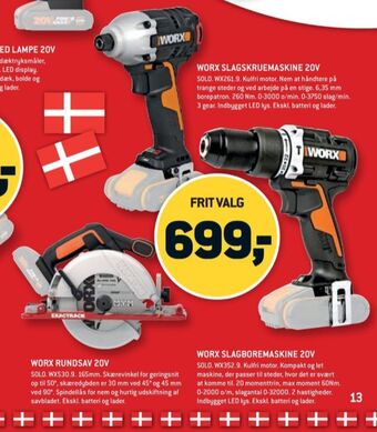 Worx professional rundsav