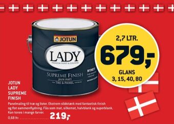 XL-BYG Lady maling tilbud