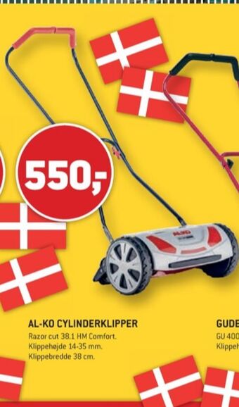 XL-BYG Al-ko håndplæneklipper tilbud