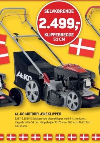 XL-BYG Al-ko plæneklipper tilbud