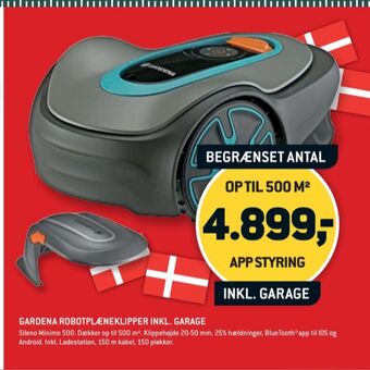 XL-BYG Gardena robotplæneklipper tilbud