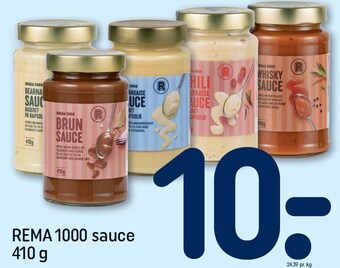 REMA 1000 Rema 1000 sauce 410 g tilbud
