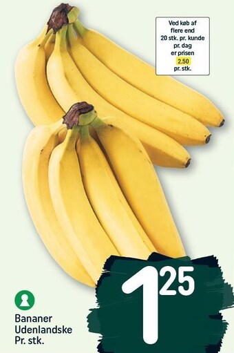 REMA 1000 Bananer udlandske tilbud