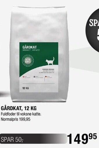 Land & Fritid Gårdkat, 12 kg tilbud