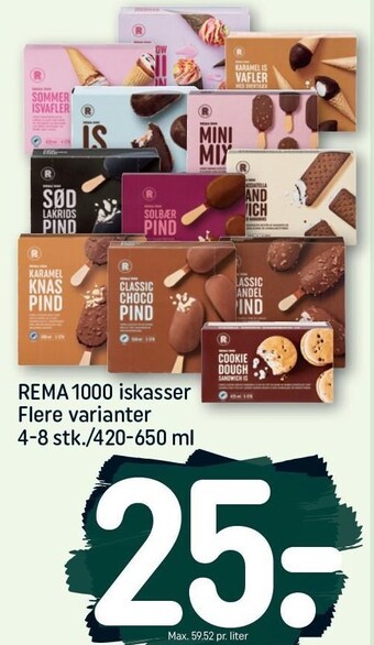 REMA 1000 Rema 1000 iskasser tilbud
