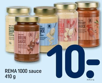 REMA 1000 REMA 1000 sauce 410 g tilbud