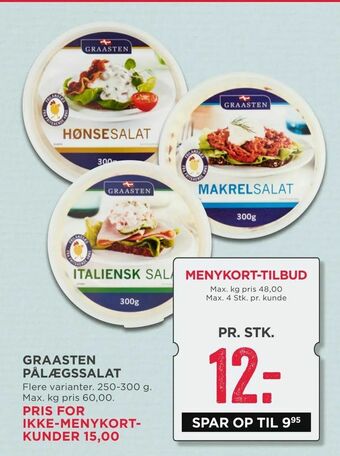 MENY Graasten pålægssalat tilbud