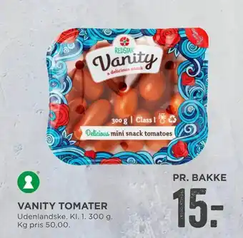 MENY Vanity tomater tilbud
