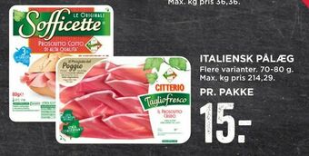 MENY Italiensk pålæg tilbud