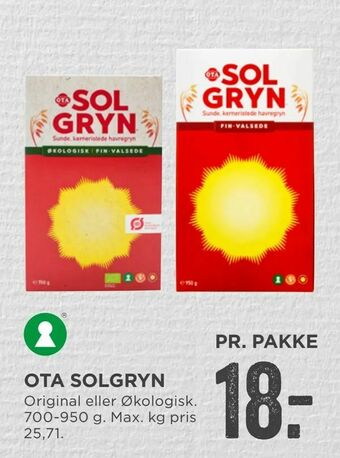 MENY Ota solgryn tilbud