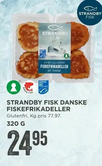 MENY Strandby fisk danske fiskefrikadeller tilbud