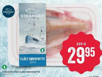 MENY Strandby fisk flået rødspætte tilbud