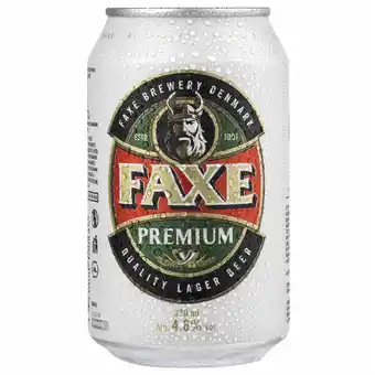 Fleggaard Faxe premium 4,6% 24x0,33 l tilbud