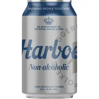 Fleggaard Harboe non-alcoholic 0,5% 24x0,33l tilbud