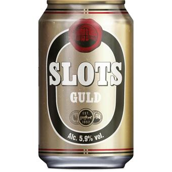 Fleggaard Slots guld 5,9% 24x0,33 l tilbud