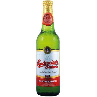 Fleggaard Budweiser budvar 5% 0,5 l. + pant tilbud