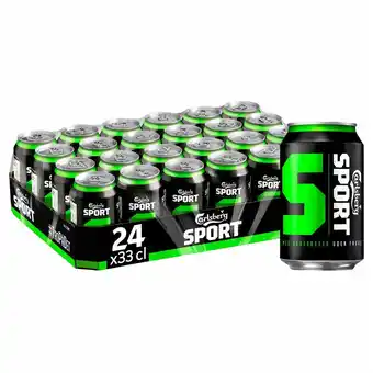 Fleggaard Carlsberg sport - sodavand, 24x33cl dåse tilbud